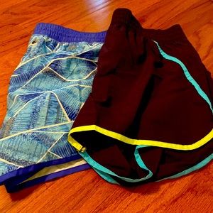 Size XL running shorts